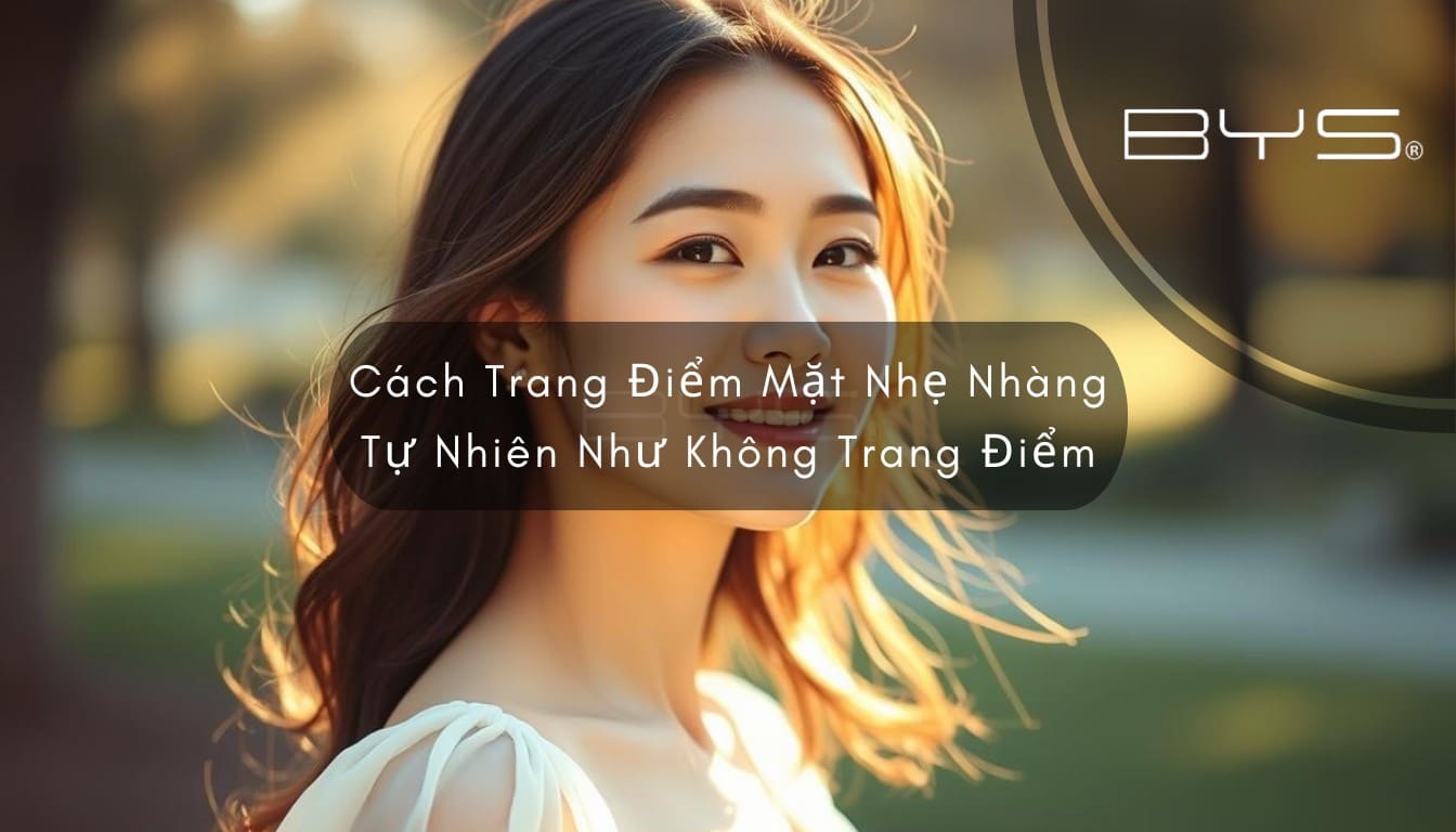 Cách Trang Điểm Mặt Nhẹ Nhàng Tự Nhiên Như Không Trang Điểm