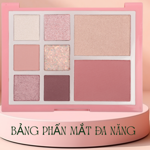 Bảng Phấn Má & Mắt Đa Năng 8 Màu Pink Lemonade