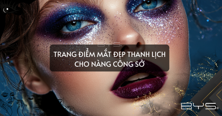 kiểu trang điểm mắt cho nàng công sở