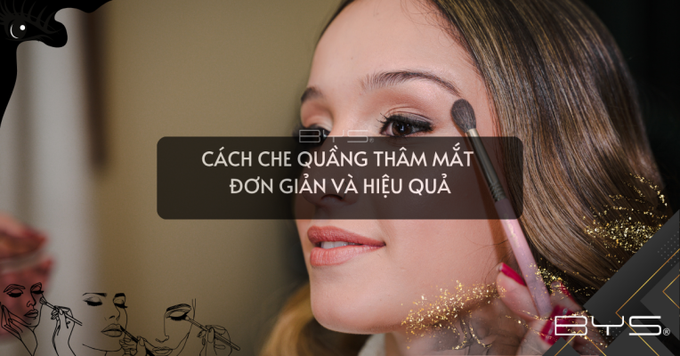 cách che quầng thâm mắt